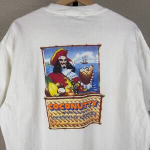 Captain Morgan Vintage Alcohol 90s Promo Go Coconutty XL Tee